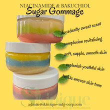 Load image into Gallery viewer, NIACINAMIDE+BAKUCHIOL Sugar Gommage Body Scrub
