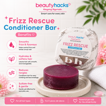 Load image into Gallery viewer, Beauty Hacks FRIZZ RESCUE CONDITIONER BAR – Smooth, Soft & Manageable Hair