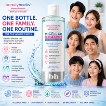 Load image into Gallery viewer, Beauty Hacks MICELLAR PREP TONER For The Whole Family
