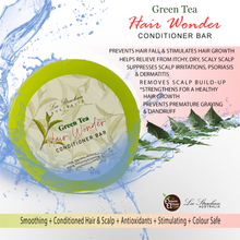 Load image into Gallery viewer, Green Tea HAIR WONDER Conditioner Bar, 80g