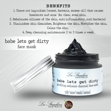 Load image into Gallery viewer, Babe Let's Get Dirty Face Mask