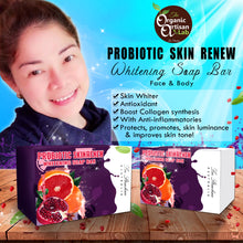 Load image into Gallery viewer, Probiotic SkinRenew Whitening Soap Bar