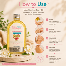 Load image into Gallery viewer, Lush Gardens Bath &amp; Body Oil
