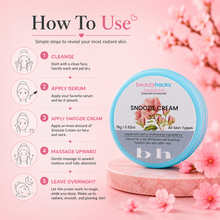 Load image into Gallery viewer, Beauty Hacks SNOOZIE CREAM: The Secret to a More Radiant-Looking Complexion
