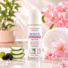 Load image into Gallery viewer, Beauty Hacks WHITE HEALTHY PIT DEO ROLL-ON – Brightening &amp; Odor Protection
