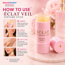 Load image into Gallery viewer, Beauty Hacks ÉCLAT VEIL Perfume Stick | Solid Fragrance Balm for On-the-Go Freshness
