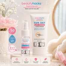 Load image into Gallery viewer, Sun Day Up Tone Sunscreen + Glow Boosting Tone-Up SPF Care
