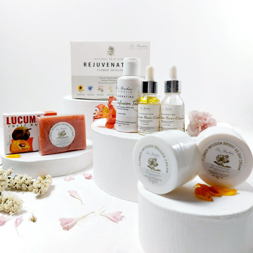 REJUVENATING Flower Infusion Skin Renewal Set ++