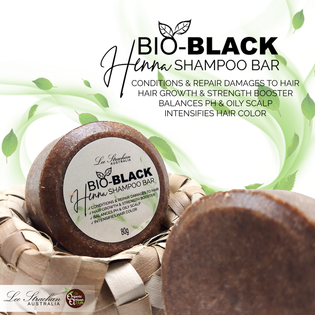 Bio-Black Henna Shampoo Bar 80g
