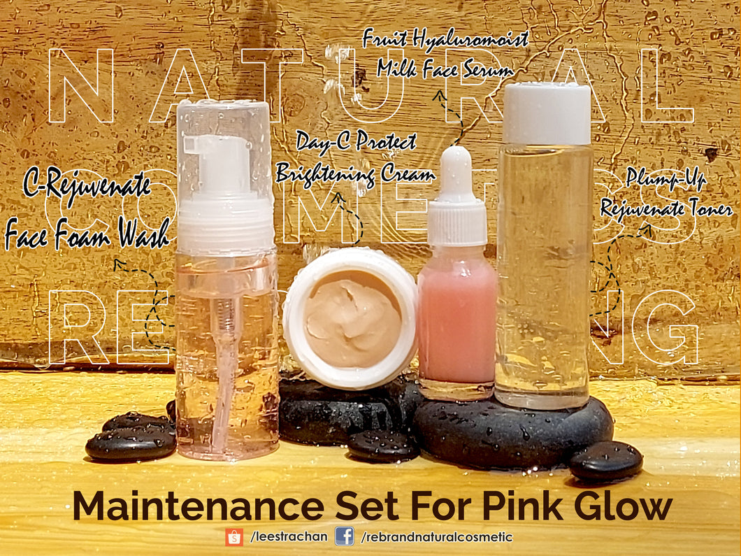 Pink Glow After Rejuv Maintenance Skin Care Set REBRANDING