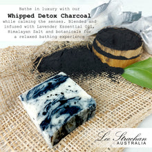 Load image into Gallery viewer, Whipped Detox Charcoal Soap (Body Bar)
