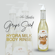 Load image into Gallery viewer, Grapeseed Hydra Milk Body Rinse &quot;Lotion-Free-Lifestyle&quot;
