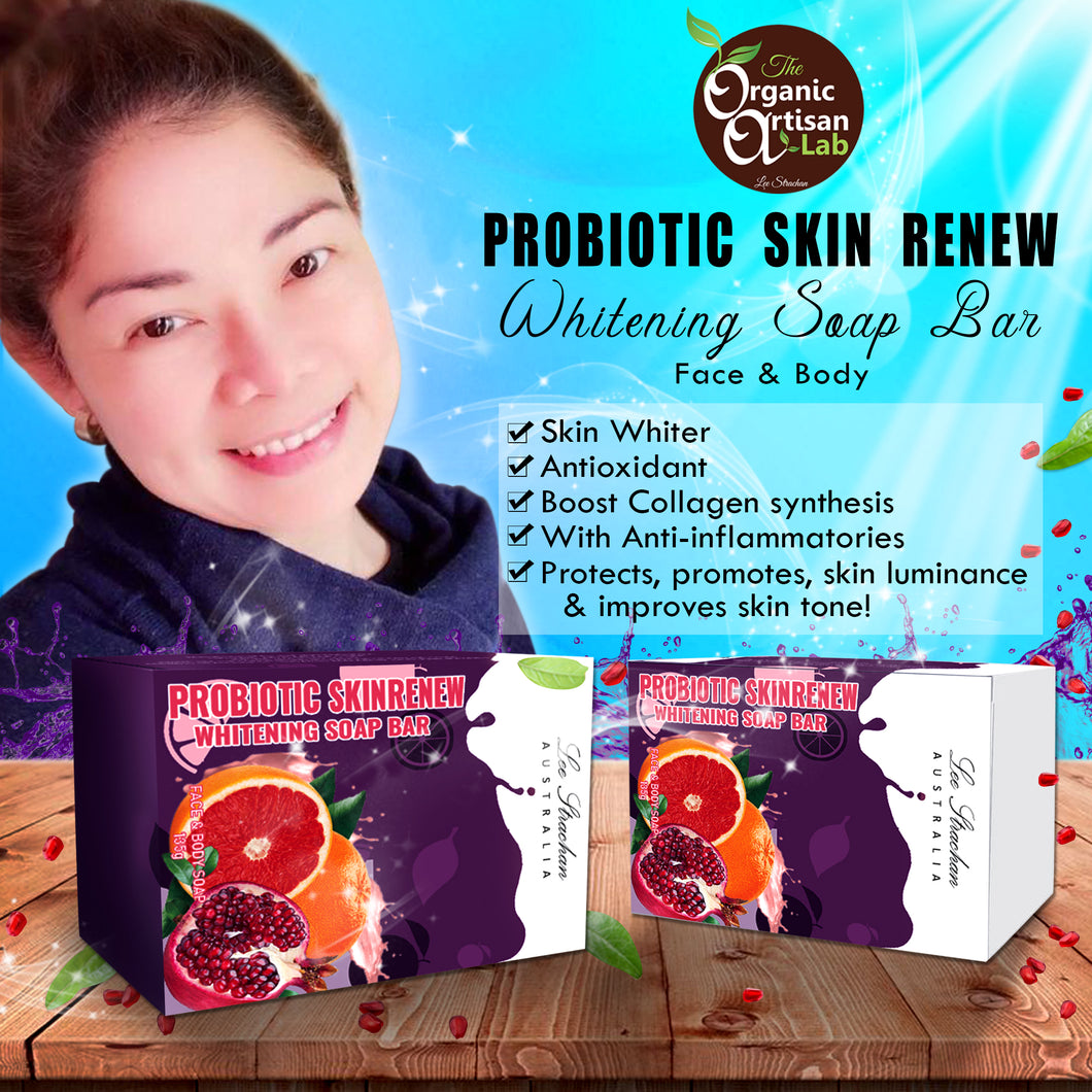 Probiotic SkinRenew Whitening Soap Bar